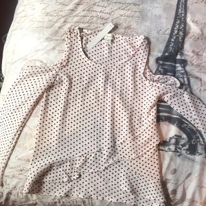 Beautiful pocka dot shirt